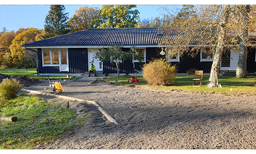 Ombyggnad av befintlig parkering